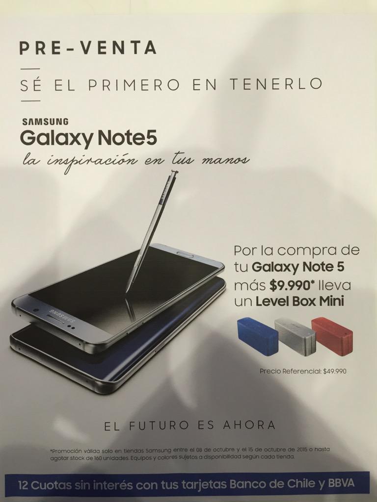 SamsungStorePA's tweet image. Ya comenzó Pre-Venta Note 5 en Parque Arauco!!