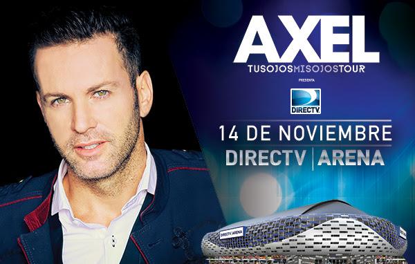 Ya nos estamos preparando para el cierre de la INMENSA gira #TusOjosMisOjos ¿Y ustedes? <a href="/AxelOficial/">Axel</a>