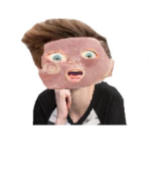 _5sosareperfect's tweet photo. Look who I made guys, Column hood and Luke Hammings http://t.co/qPba2oFSoO
