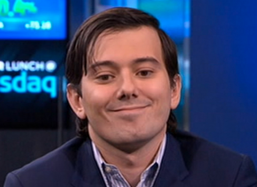 Greedy CEO Martin Shkreli endorses Bernie Sanders