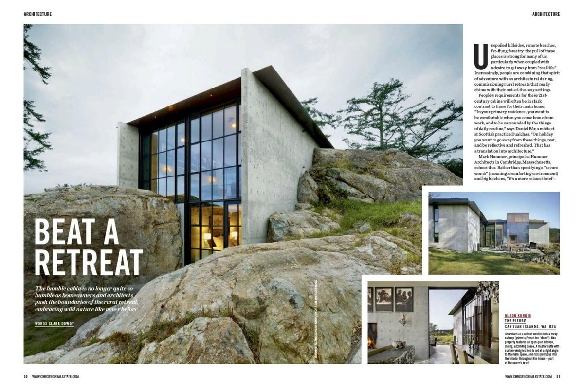 Olson Kundig On Twitter Tomkundig Designed The Pierre And Sol