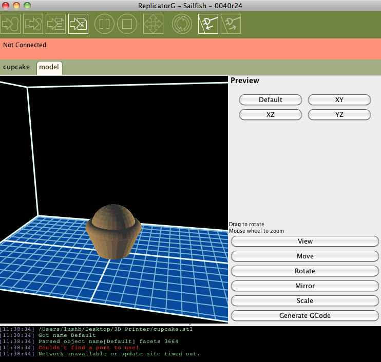 3D Printer...completely unique design...created independently by our 5th graders...dubbed "Cupcake"