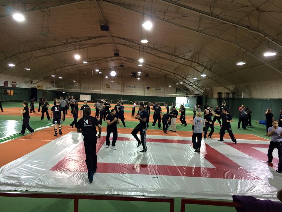 3-daagse #kravmaga event vandaag van start gegaan. Gezellig druk!