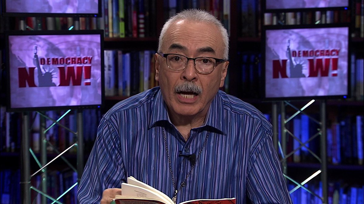 Thank you for your poetry on today's show, <a href="/cilantroman/">Juan Felipe Herrera</a>. Here is a link to your interview: ow.ly/Tdzz0