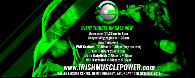 irishmusclepowr's tweet photo. We Can't Wait To See Everyone Tomorrow at IMP 2015 - Doors Open at 11.30am. #IMP #IMP2015 #irishmusclepower http://t.co/pvqrDWKRoE