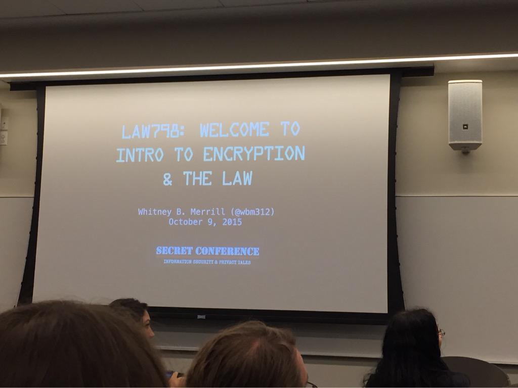 karthikvbhat's tweet image. #secretconf session on #encryption and laws around it. Learning a lot.