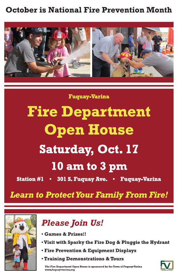 evancaulfield's tweet image. #FuquayFireStation1 #openhouse 10/17 not 10/11 as stated on your #fireblog  @legeros #firepreventionweek #rogerthat