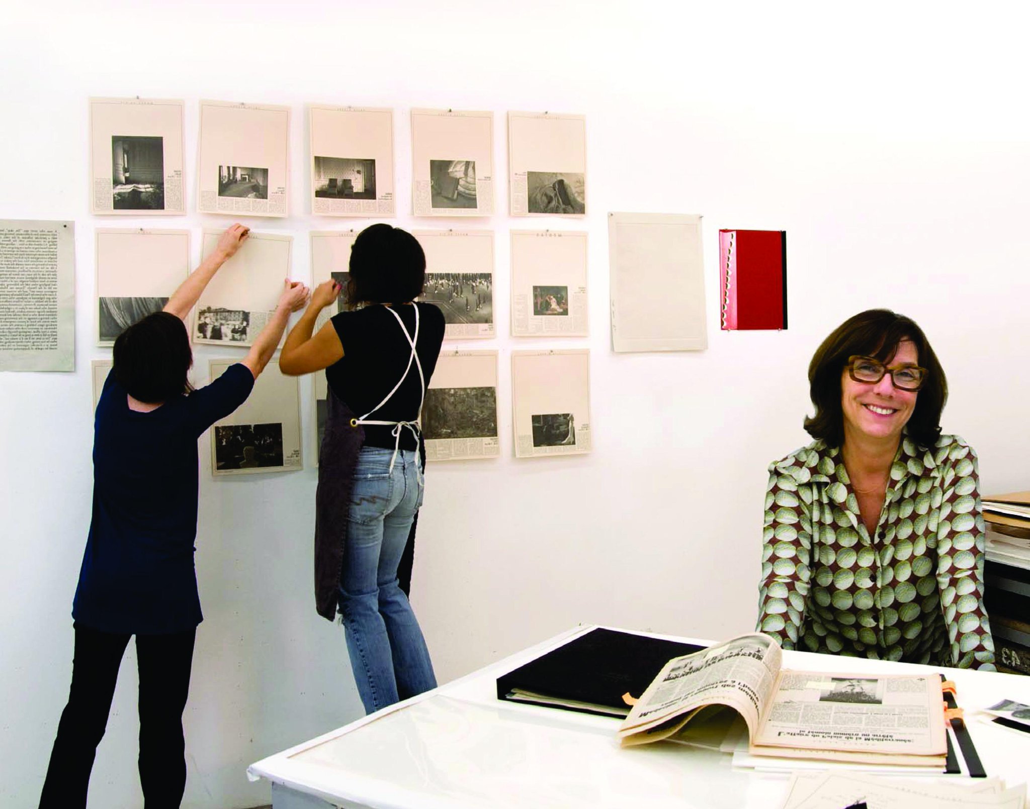 Happy Birthday to Sophie Calle! (photo by Sidney Felsen, while working on \"The Address Book\" in 2009) 