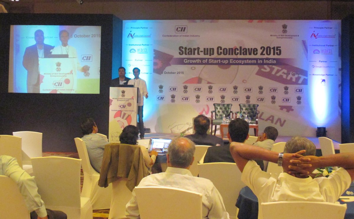 ashugaur's tweet photo. @JaarvisA #Startup #TrackNext Representing at #CII Industrial Innovation Awardsas 2nd Level Award Participant http://t.co/8IYiftpsYW