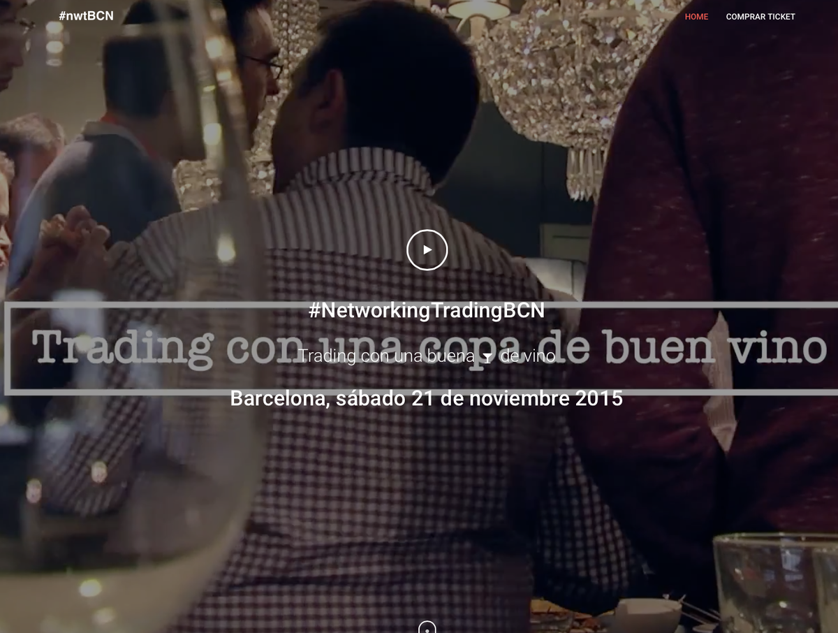 Valdecantos's tweet photo. Dentro de poco #networkingtradingBCN2015. 21-nov-2015. En pocos días habilitaremos la reserva de plaza. http://t.co/0gFsomuAzl