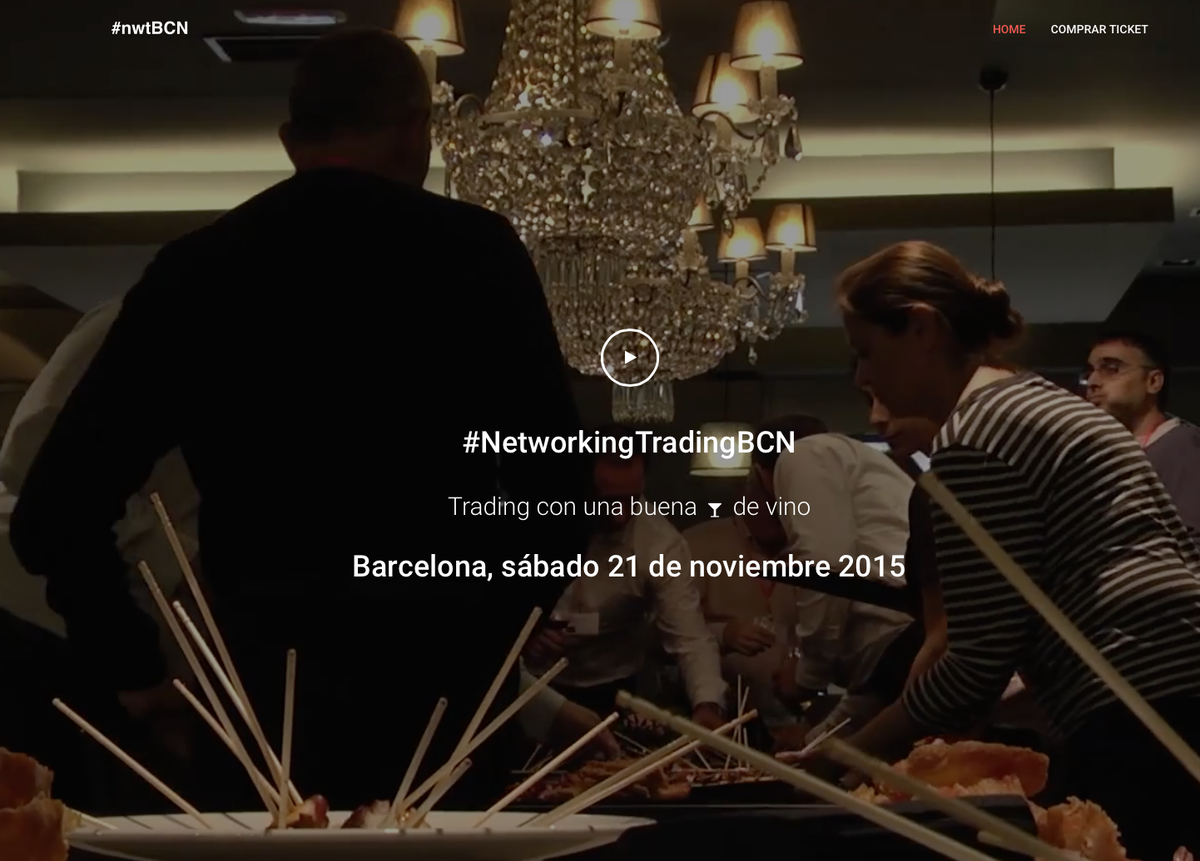 Valdecantos's tweet photo. Dentro de poco #networkingtradingBCN2015. 21-nov-2015. En pocos días habilitaremos la reserva de plaza. http://t.co/0gFsomuAzl