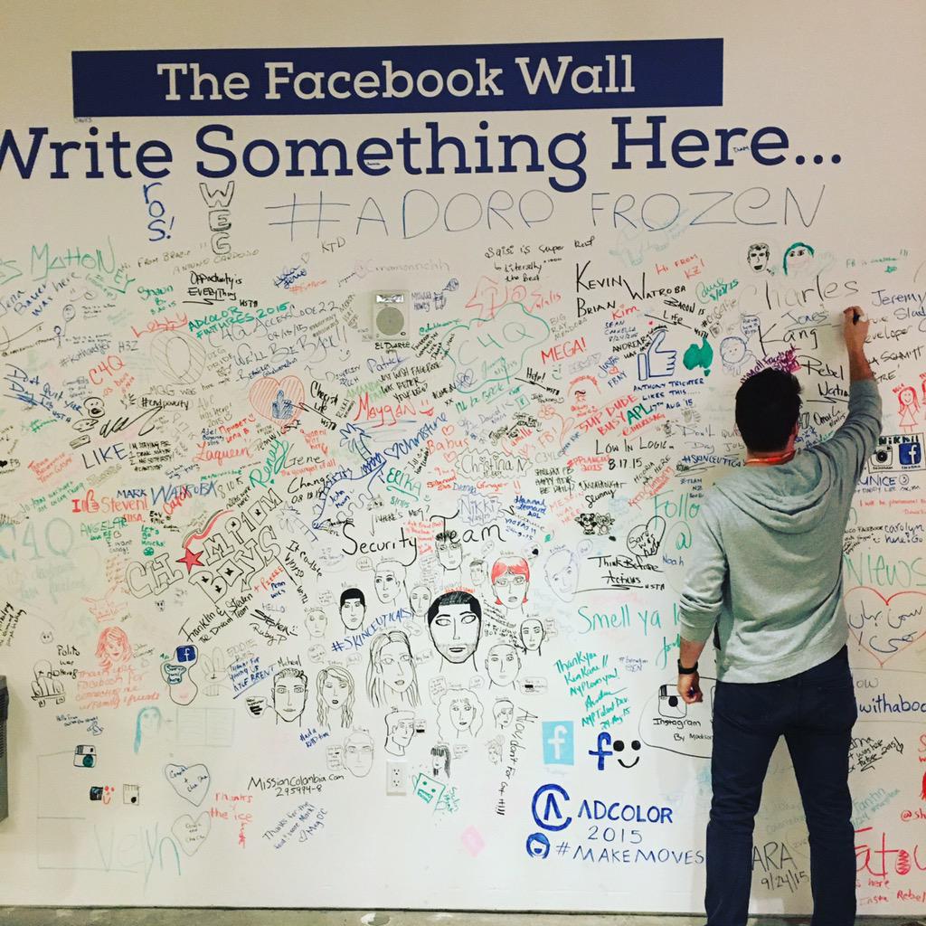 Great experience at #facebook office today! A true model of how to encourage collaboration and team building at work