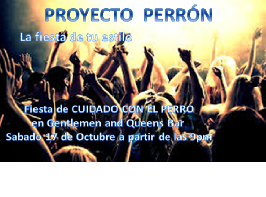No faltes al evento mas perron del año, patrocinado por Cuidado con el perro