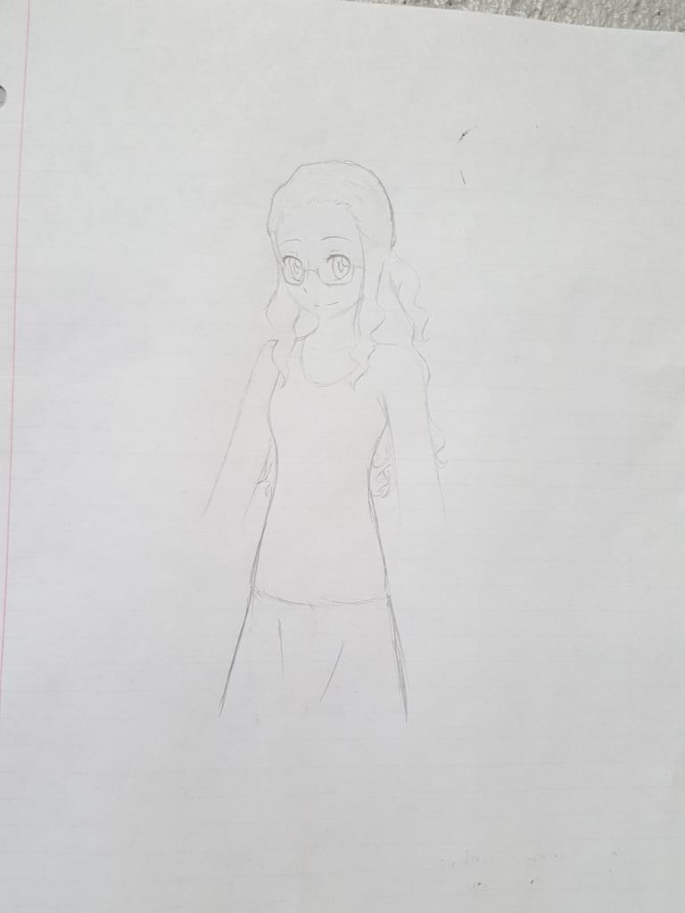 Foley_Math's tweet image. Drawing of me by a student!