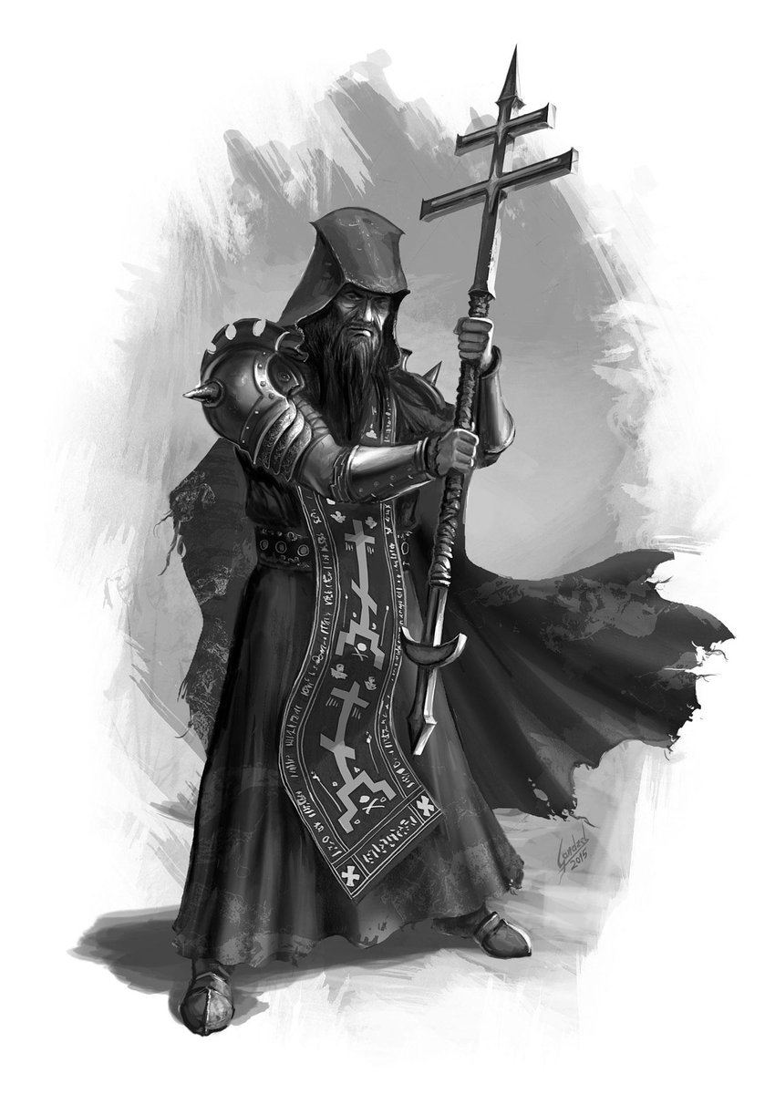 GGStudio_JT's tweet photo. Another foretaste from Ultima Forsan: Rutenia Macabra: meet the Staret, a militant charismatic monk! http://t.co/pj6XfDZnXg