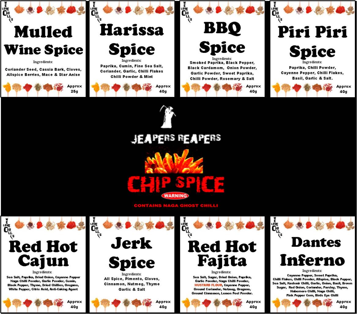 WeLoveChillis's tweet photo. Great new products for this weekend @BuryMarket
Fantastic Spice Mixes for all you chefs out there !! http://t.co/uT3zIkkd1F