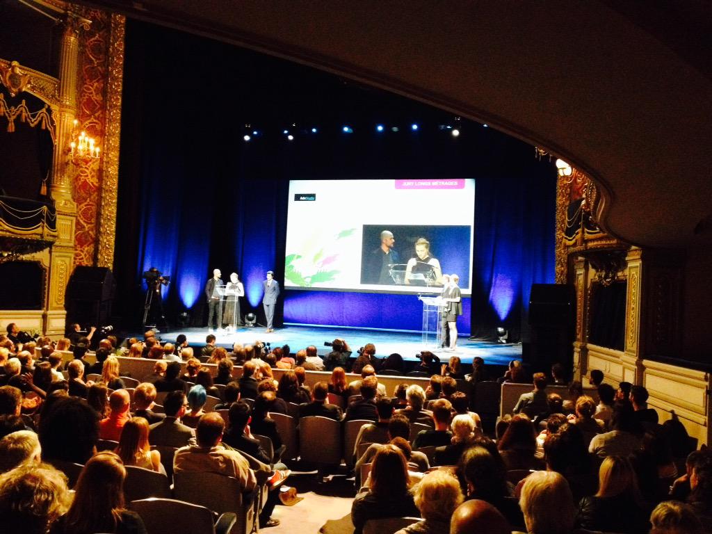 BernardPolet's tweet photo. #FIFF2015 : Bayard d'or meilleure photographie : "Aferim ! " de Radu Jude @CanalC_TV http://t.co/473q5T9r9T