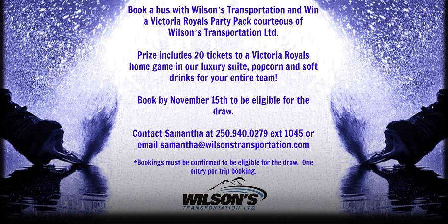 Are you a lower Vancouver Island minor hockey team looking to book a bus this season? Check out our new promotion!