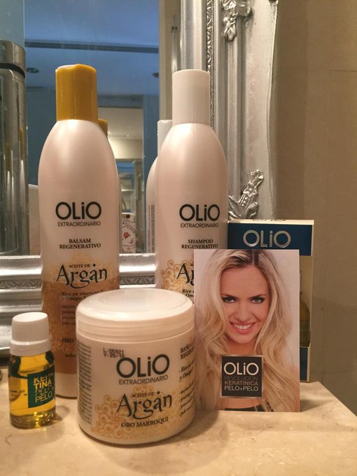 Gracias @olioarg por el set de productos!! Siempre cuidando mi pelo y un placer que confíen nuevamente