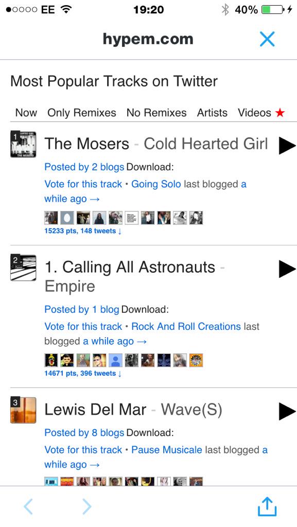 CAA_Official's tweet photo. Look how close we are PLZ RT
Calling All Astronauts - Empire  http://t.co/Y33RBuNarA http://t.co/KLhplXOVcc