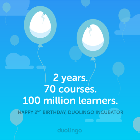DuoIncubator's tweet photo. Happy Incuversary! Contributors, THANK YOU for helping us bring free education to millions of learners http://t.co/tb735VNRGw