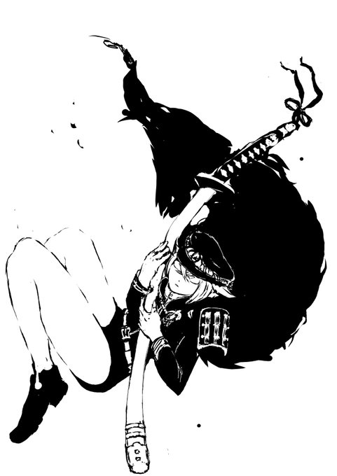 ニコ動で刀剣男子たちの破壊ボイスを聴きながら、今晩も漫画を。蛍丸が海に沈んでいる1コマ。献杯@麦とホップ。ああ、肝心のソックスガーター描くの忘れた。#蛍丸 #刀剣乱舞 #とうらぶ 