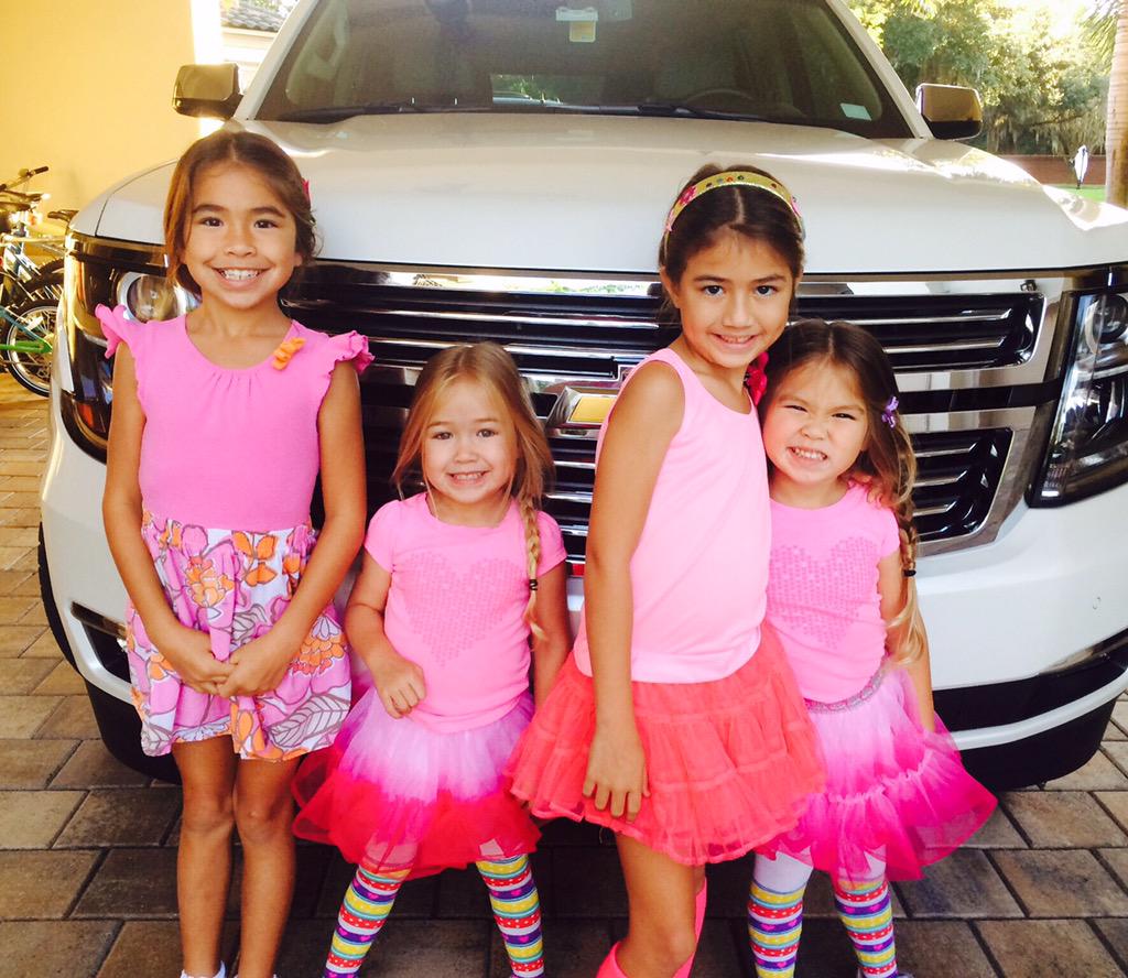 X \ Johnny Damon على X: Our girls wore #pink to school today for  #BreastCancerAwareness. #DamonGirls #Family #EndCancer