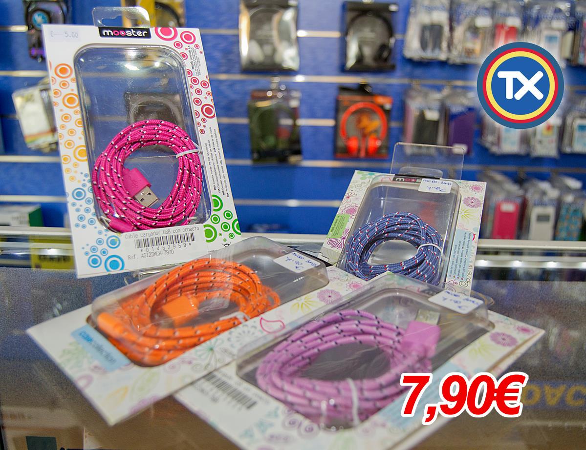 TECNIXsanlucar's tweet photo. Cable #USB de #Nylon Súper resistente y antienrredos , no te preocupes más por romperlos. Consíguelo en #Tecnix! http://t.co/7COUQWePbK
