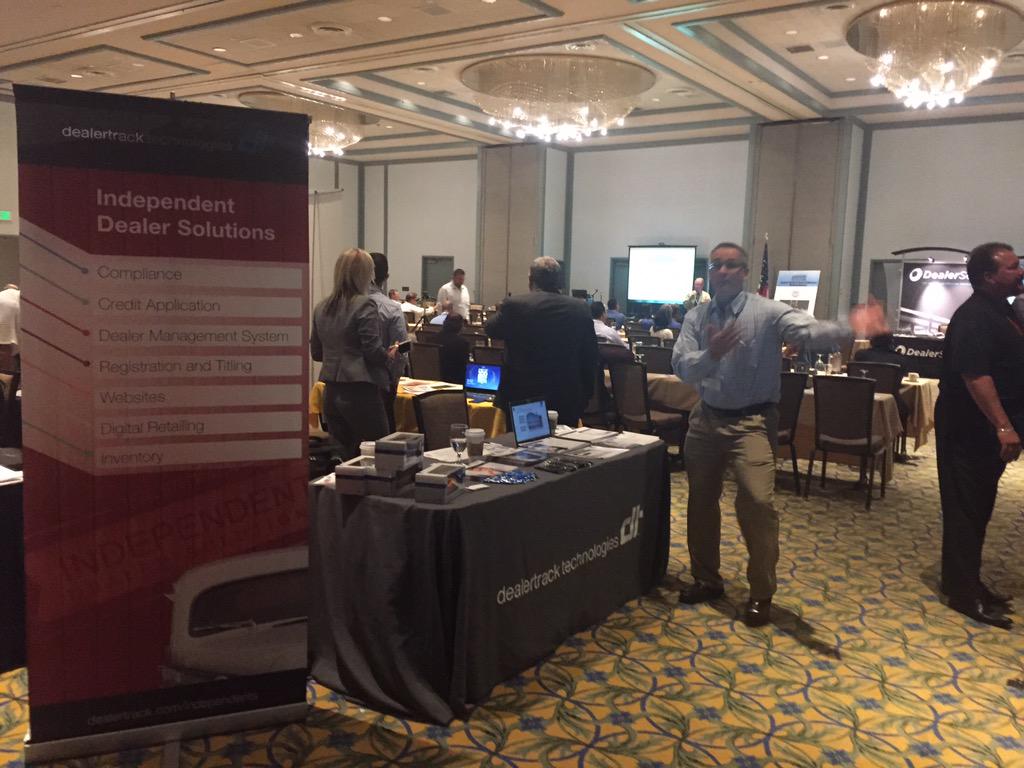 Ronda_carguru's tweet photo. #IADAC Great event with lots of amazing dealers! #Dealertrack #CoxAutomotive http://t.co/PltCRQQfhL
