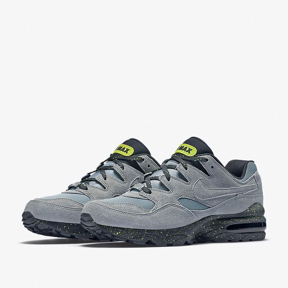 Stadium Goods on Twitter: "• Nike Air Max 94 Premium 806238-002 Cool Grey/Black/Cyber/Cool Out Euro Release #StadiumGoods http://t.co/GmrC1wYZbZ" / Twitter