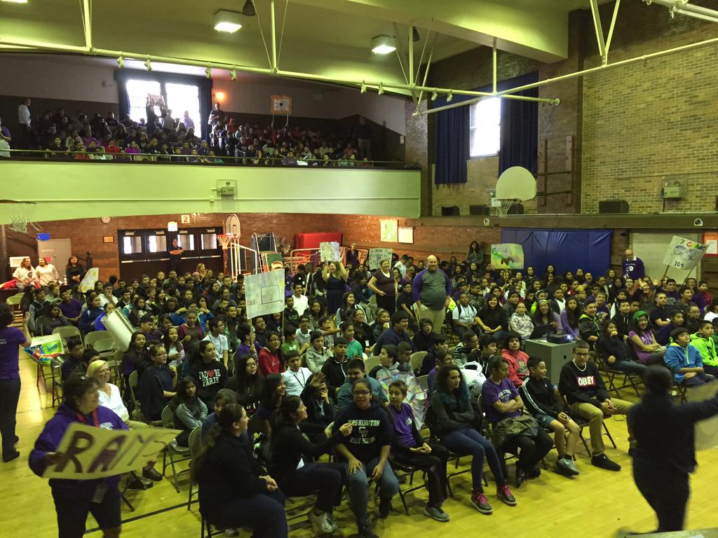 2015 Purple Pride Rally. Gallistel Pride!