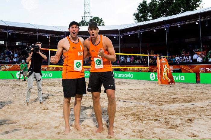 Goed nieuws! <a href="/nlbeachvolley/">Beachvolleybal</a> organiseert #EKBeach18 in #Nederland. Wie weet ook weer in Den Haag. <a href="/TIG_Sports/">TIG Sports</a> succes!