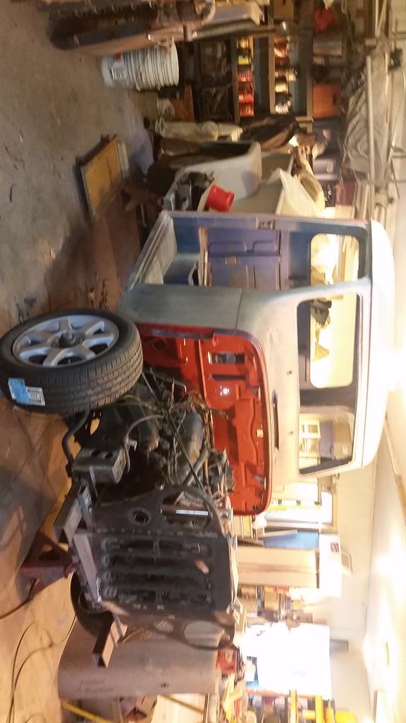 superjeeper97's tweet image. Old Willys truck being built as a hotrod #ford302 @THEJeepMafia @jeepsjeepsjeeps @XJ_Jeeper @Jeep_Family @SexyJeeps