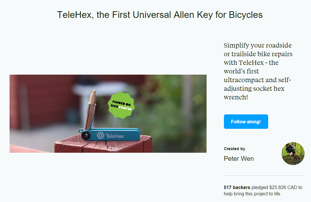 Get_TeleHex's tweet photo. @kickstarter campaign officially closes with 517 backers pledging $25,826! Thank you all! http://t.co/SBtG3HirWj http://t.co/1cJ2PTfPQl