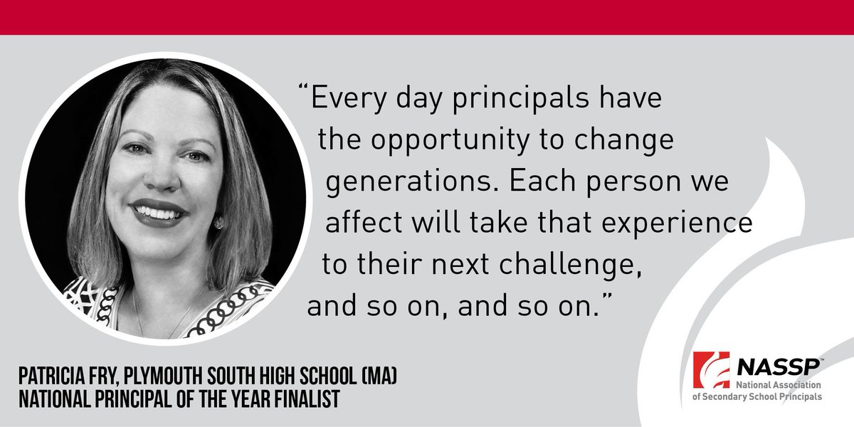 Today’s #quoteoftheday comes from National Principal of the Year finalist <a href="/Pshsprincipal/">Jim Hanna</a>! #ThankAPrincipal