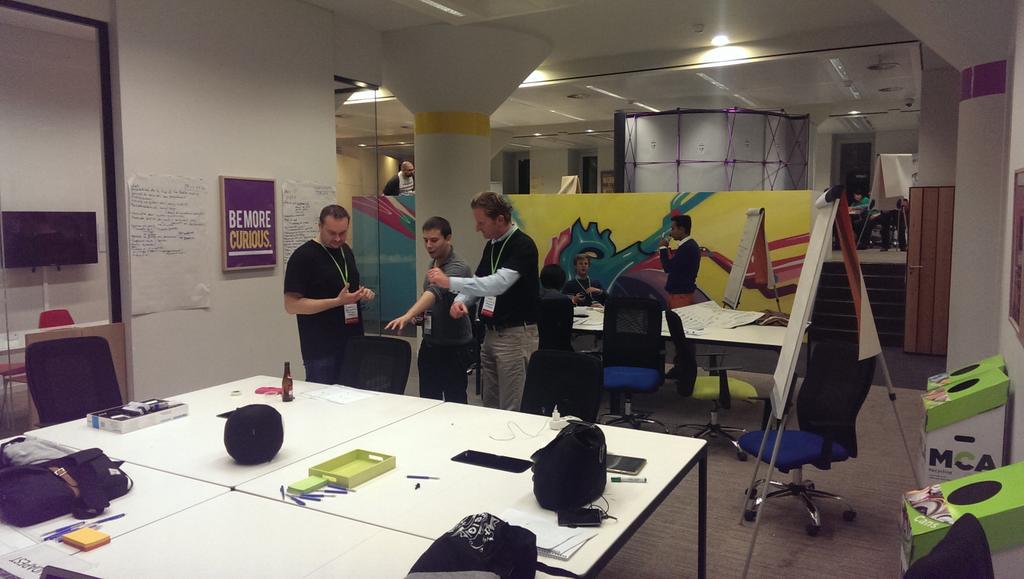 QuentinFeyaerts's tweet photo. Small break in the ideation phase # innovation #fintech #sw # brainstorming http://t.co/6UjLVXPkNU