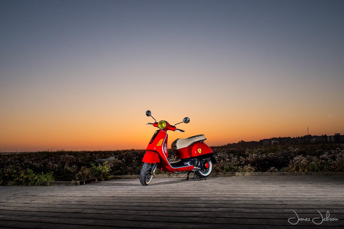 JebsonCreates's tweet image. Recently the guys from @void_auto asked me to photograph their latest creation, the #ferrari #scooter - check it..