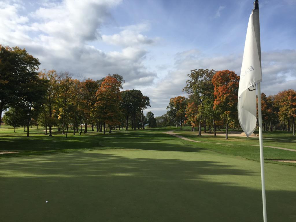 Perfect afternoon <a href="/Hazeltine/">Hazeltine National</a>