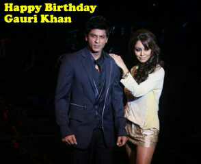 Happy birthday for gauri khan 