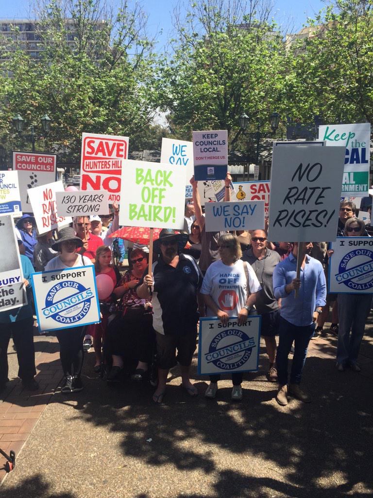 StrathfieldMC's tweet photo. "This will take away our local representation" @mckay_jodi #Strathfield #StopAmalgamation #StrathfieldSaysNo http://t.co/IFzORnRYRY