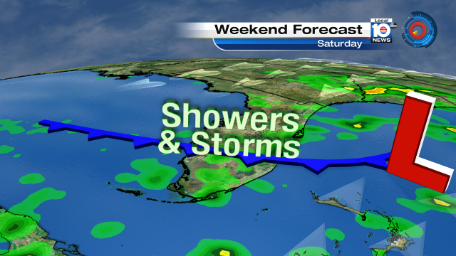 A weak cold front is on the way for the weekend! http://t.co/U2hPKJRTu9