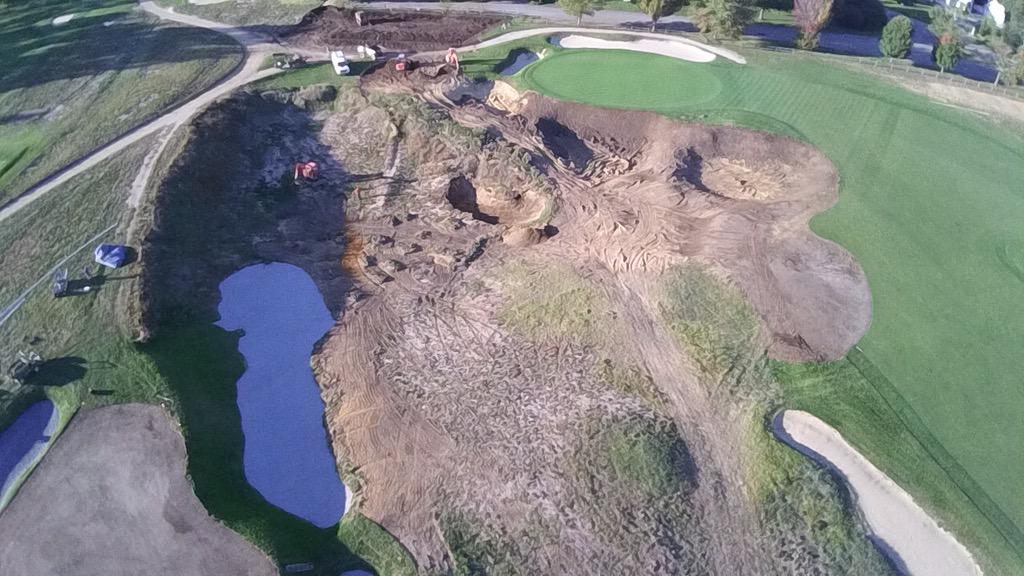 minko_golf's tweet photo. #GardenCityGC #Middletown #1 coming along @MikeTilleli http://t.co/5EUO5k4bfH