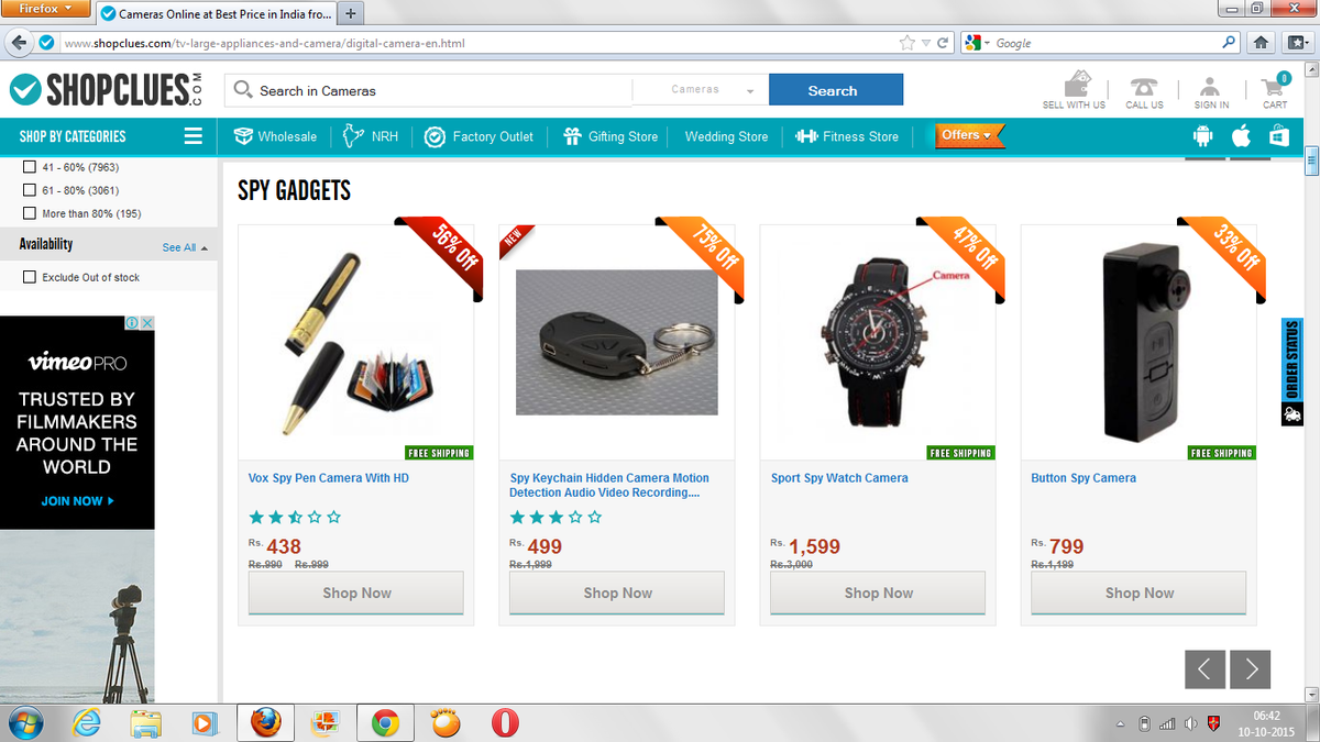 OMG branded watches at this price is awesome!  #Shopclues 
bit.ly/1j0tf3n  
#BiggestThankYou