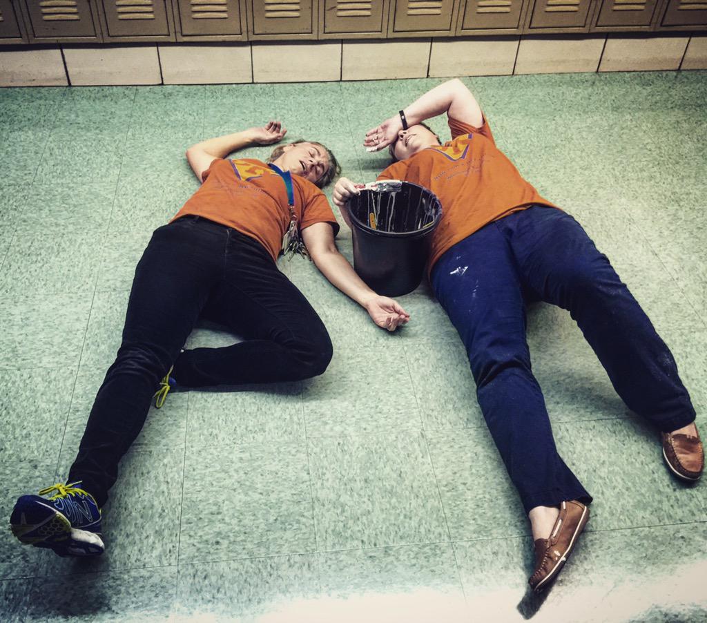W4Wworldwide's tweet photo. We're pretty tired, but we are ready to #Run4Rev on Sunday!! I have the best friend &amp; mentor ever!@W4Wworldwide http://t.co/hmHo55sZOb