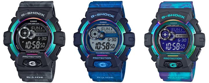 天空を彩る「オーロラ」をモチーフにデザインしたG-SHOCKが発売開始