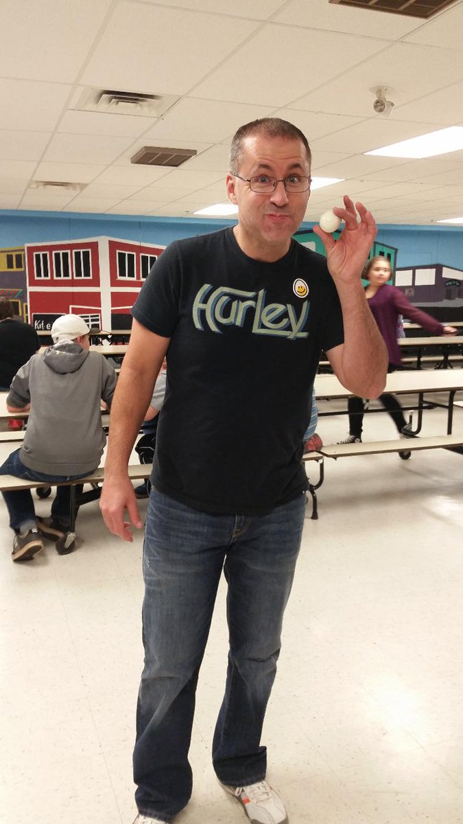 Mr. Critch showing off his delicious breakfast for #eggday ! Prepared by the staff and students of BBC! ☺