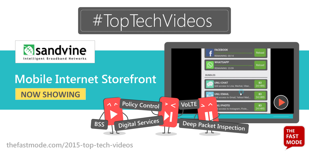 TheFastMode's tweet photo. @Sandvine #MobileInternetStoreFront is now showing. #TopTechVideos. Cast your votes. http://t.co/2jta5u8Xgw http://t.co/G0Y9c3NMDJ