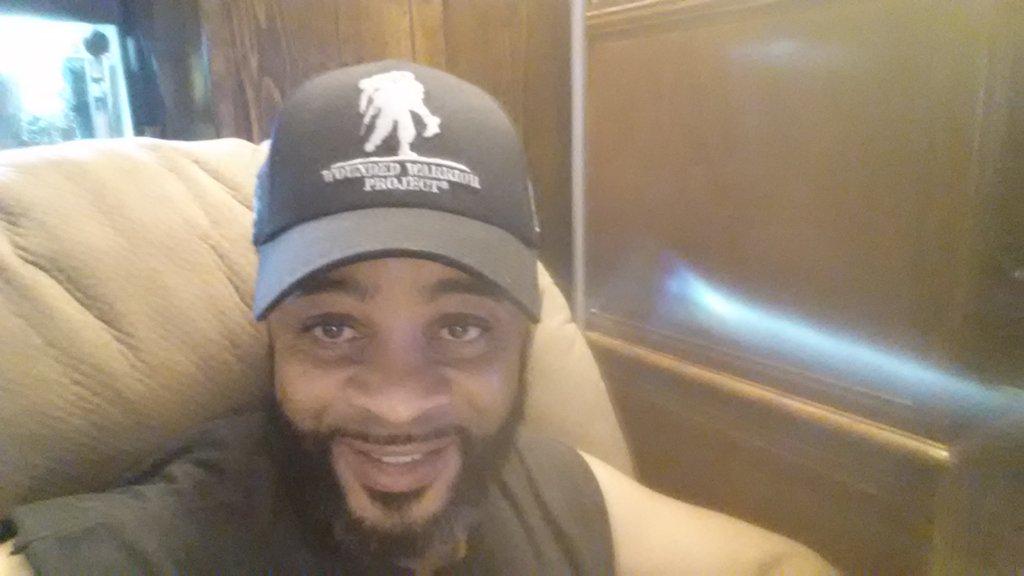 IamMinisterMack's tweet photo. Shout out to @wwp, came home some new gear today. #HappyVet #WWPGEAR http://t.co/DgEv61GTIE