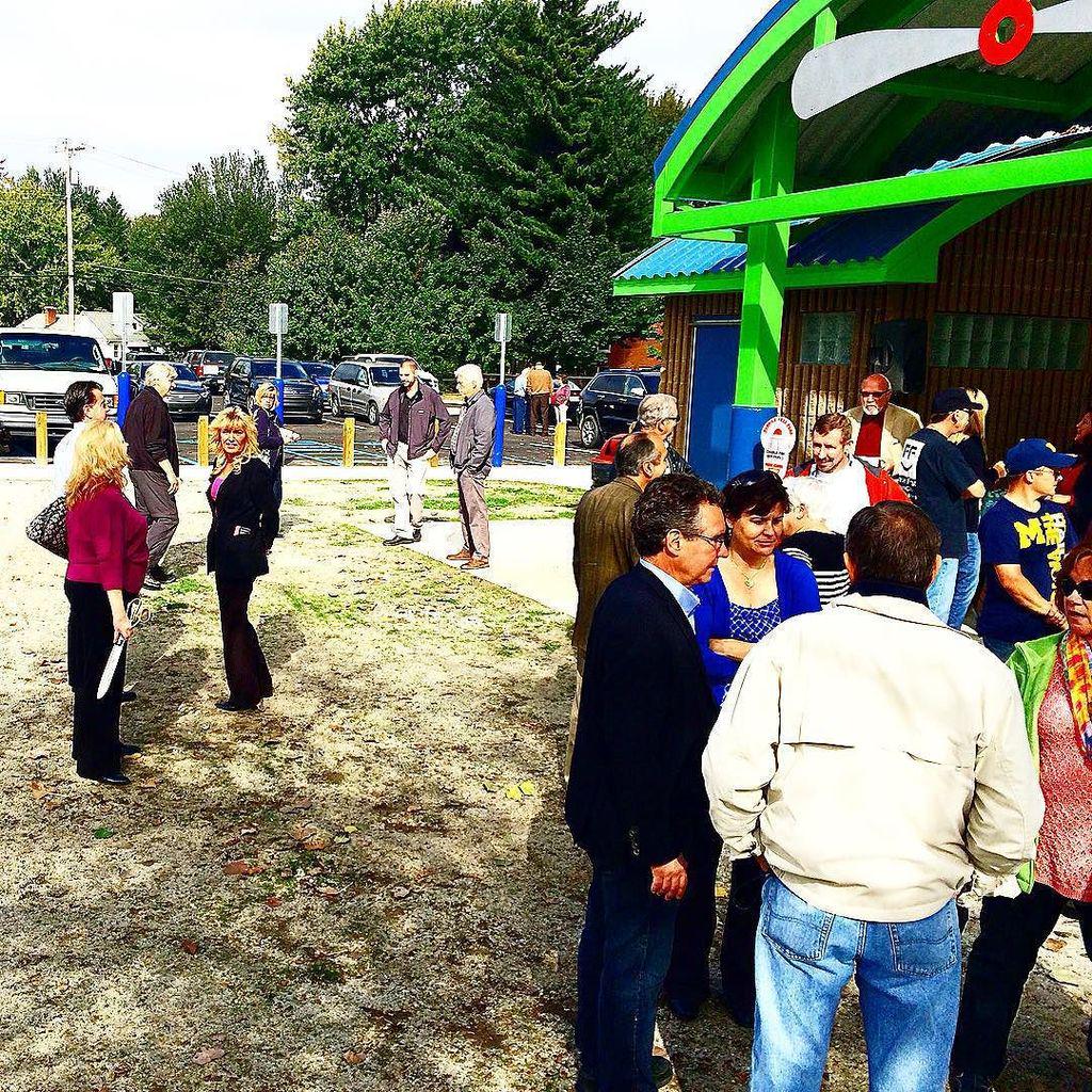 AndrewHumphrey's tweet photo. | #FraserFirst #BoosterClub #McKinley ##Barrier-Free #Park #RibbonCutting | #Fraser, #Mich… http://t.co/CrjfrV41pB http://t.co/zOWRhvfgEk