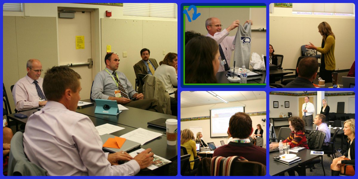 WhiteRiverSD416's tweet image. Principal and teacher leaders looking at unit plans across grade levels and curriculum. #LearningAlongside #PLC